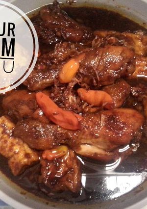 Foto resep Semur ayam tahu