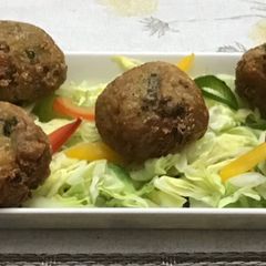 A picture of Cheese rice bomb.