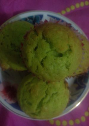 Foto resep Muffin Pandan Keju