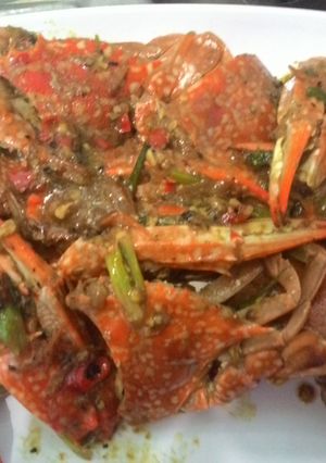 Foto resep Kepiting Lada hitam pedas