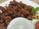ayam goreng TTP(tepung terasi pedas)