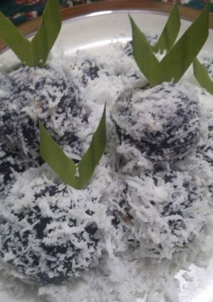 Foto resep Klepon ubi ungu