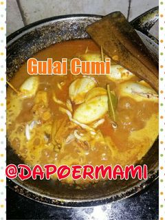 Foto resep Gulai Cumi