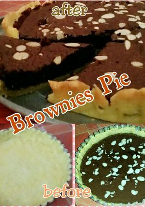 Foto resep Brownies Pie