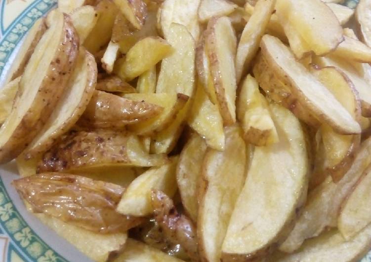 Recipe of Perfect Unpeeled Potato Chips