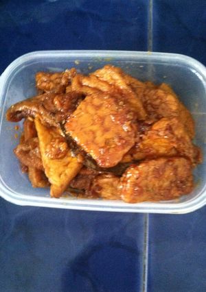 Foto resep Tahu tempe bacem ipar