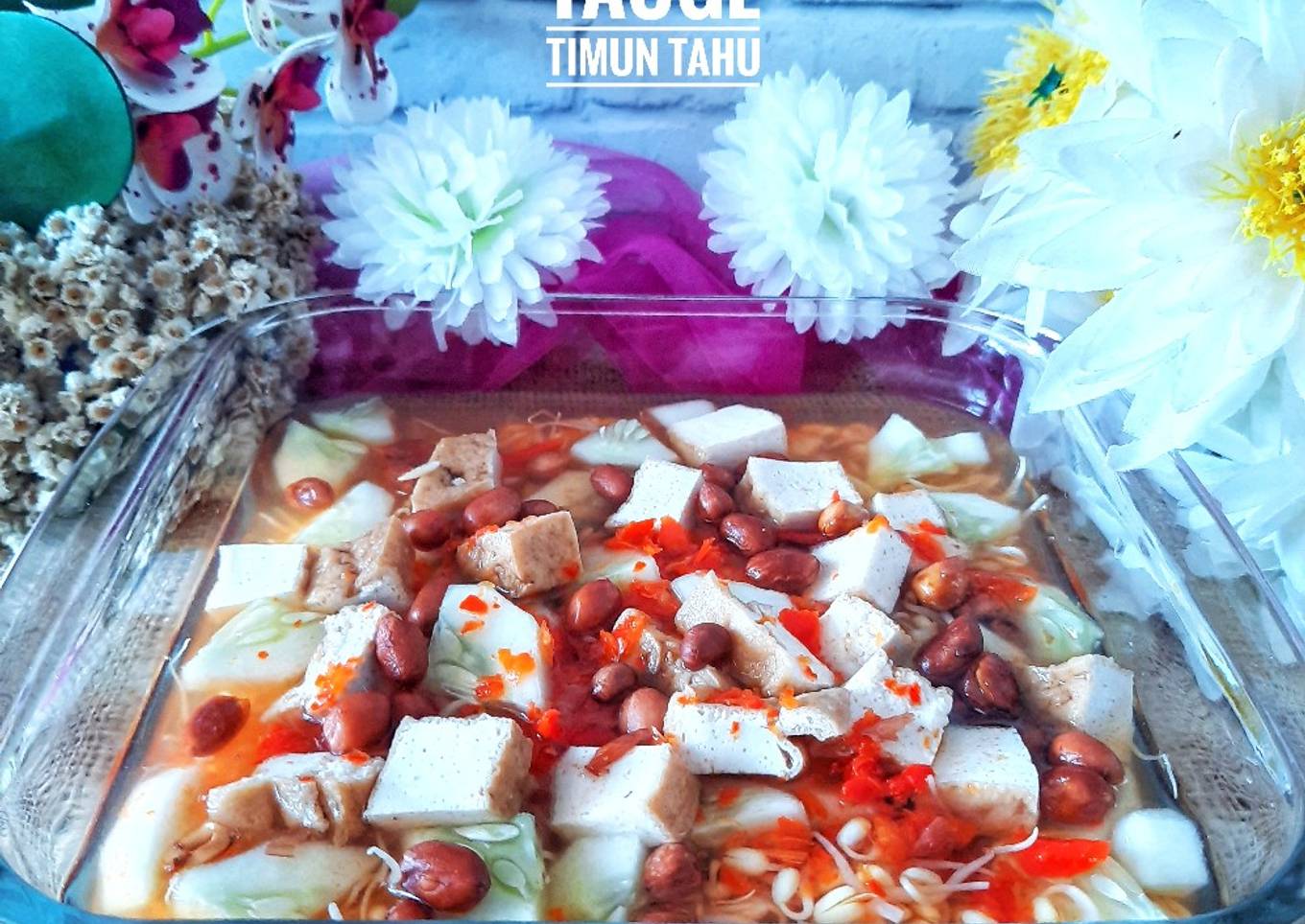Asinan Tauge Timun Tahu