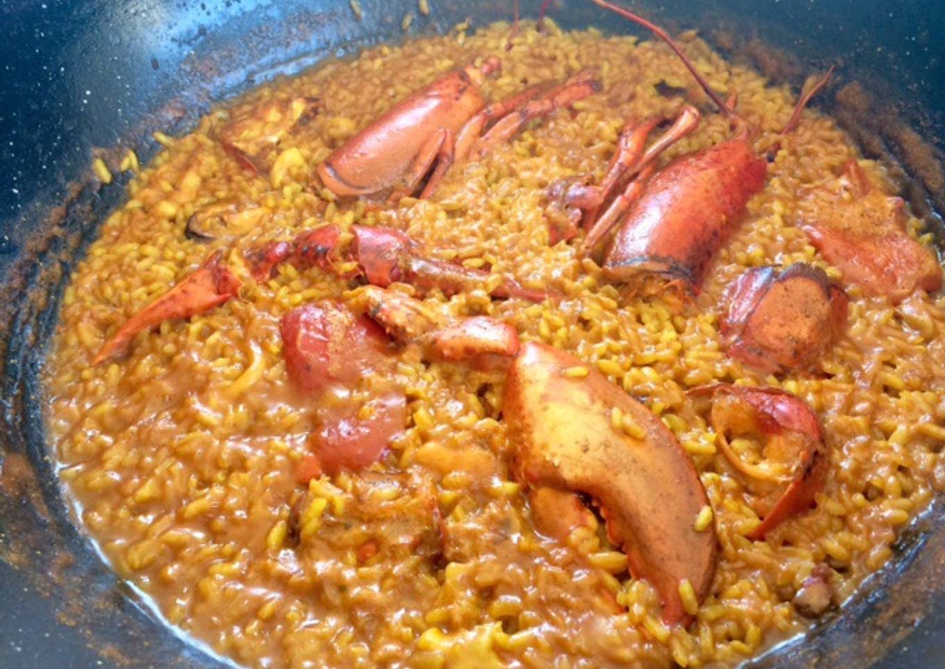 Arroz con bogavante