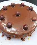 Coffee walnut cake