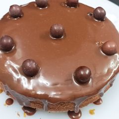 A picture of Coffee walnut cake.