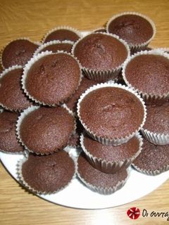 Φωτογραφία της συνταγής Cupcakes Σοκολάτας