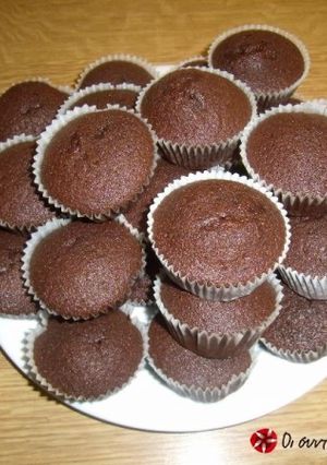 Φωτογραφία της συνταγής Cupcakes Σοκολάτας