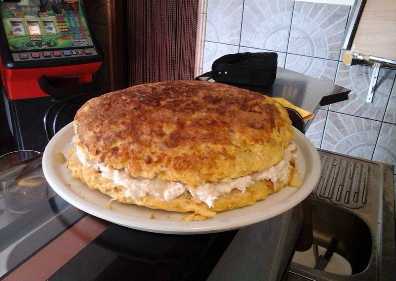 Tortilla contundente 