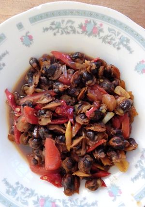 Foto resep oseng kerang