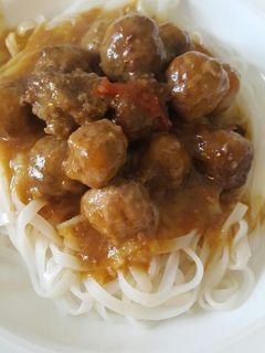 Foto resep Meatballs in Selat Solo sauce