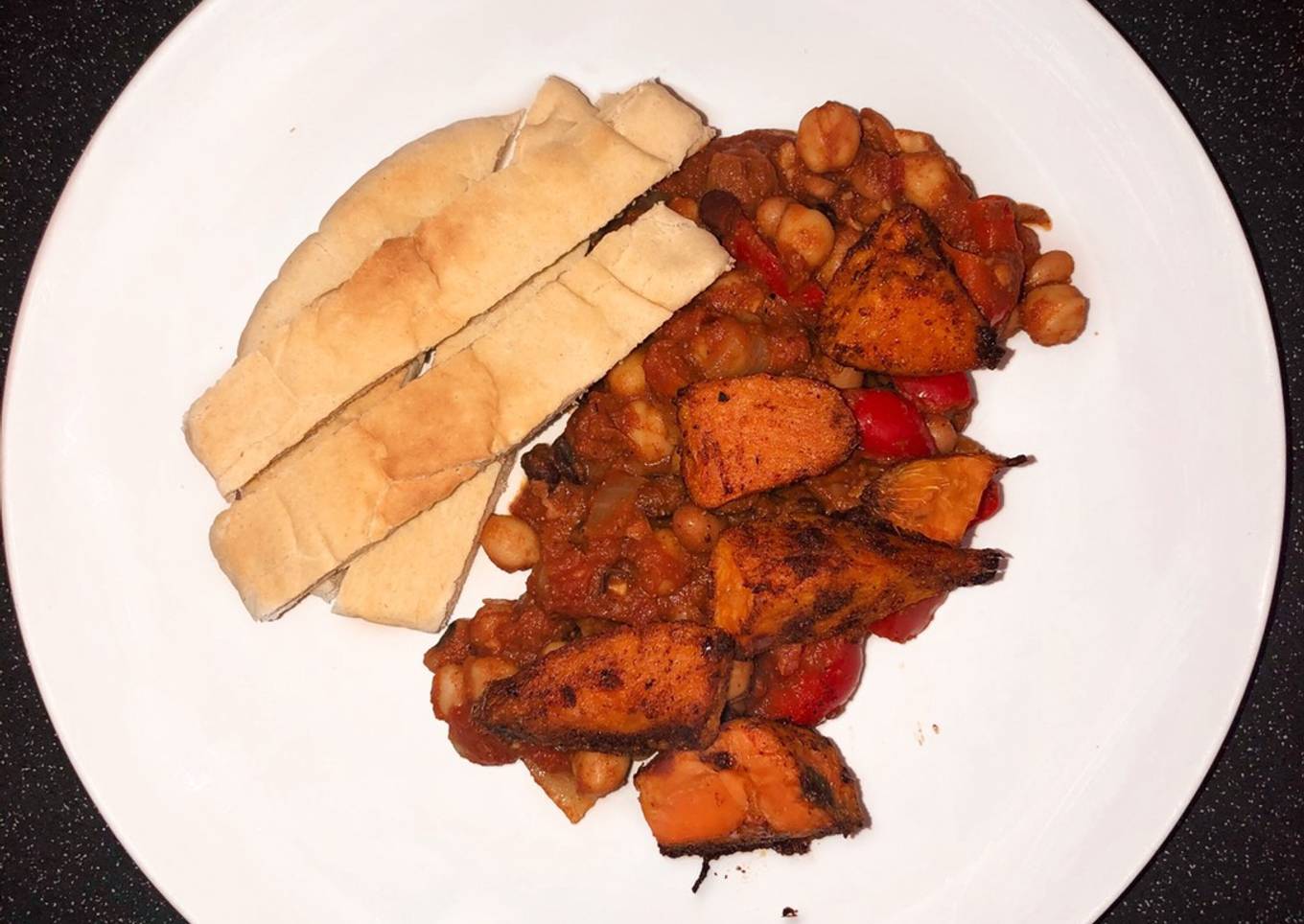 Roasted butternut squash chilli