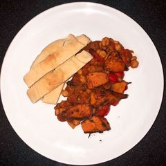 A picture of Roasted butternut squash chilli.