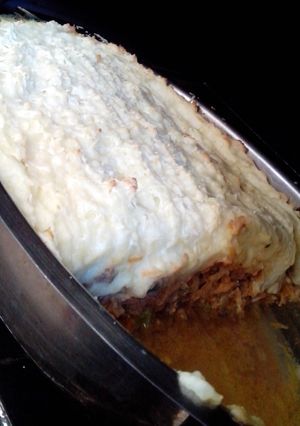 Una foto de Pastel de Papa