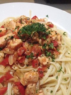 Foto resep Salmon Fettuccine