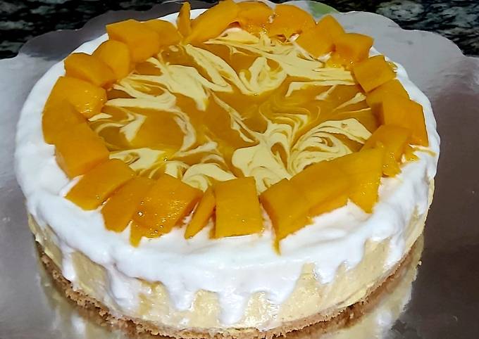 Mango cheese cake