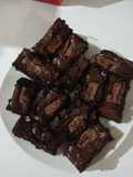 Snickers fudgy brownies (super coklat)