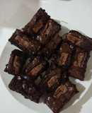 Snickers fudgy brownies (super coklat)