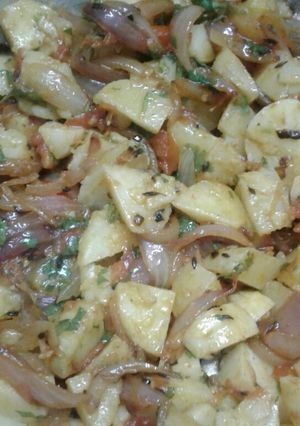 A picture of Jeera Aloo Recipe.