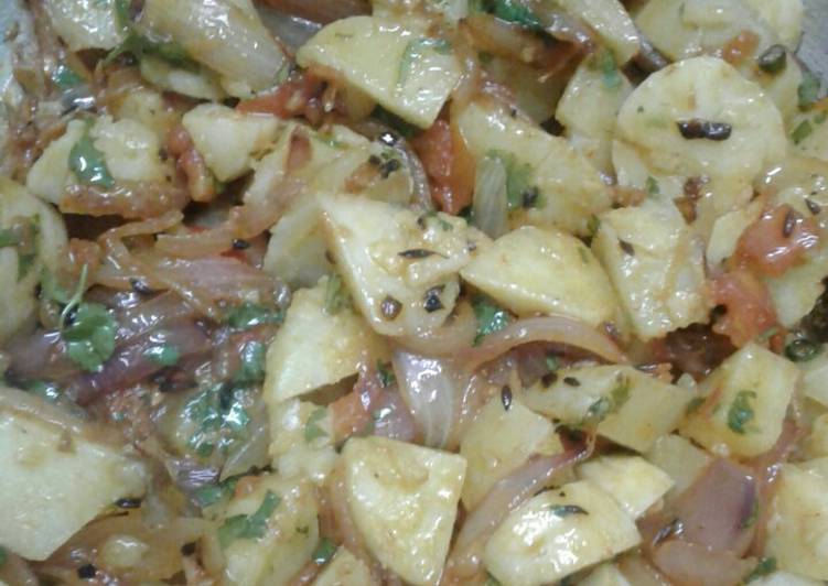 Steps to Make Speedy Jeera Aloo Recipe