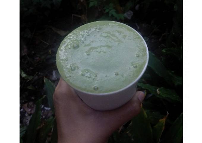 Resep Creamy Green Smoothie Anti Gagal