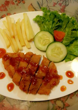 Foto resep chicken katsu