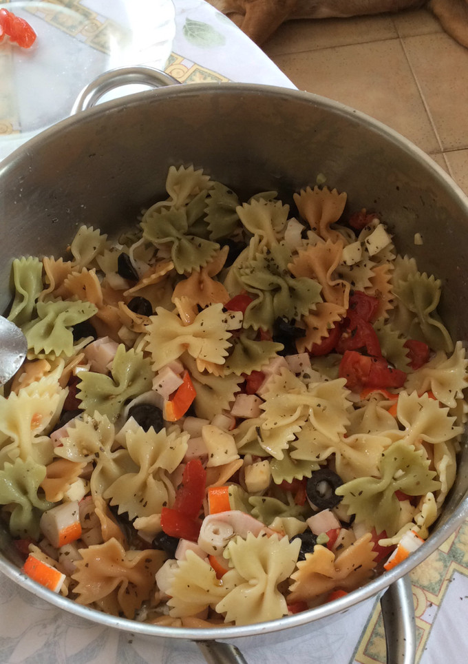 Una foto de Ensalada fresca de pasta