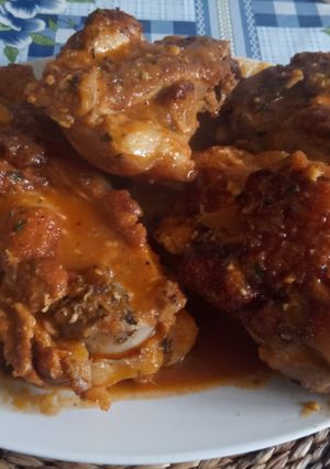 Una foto de Codillo asado en cazuela