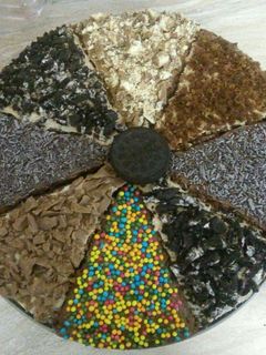 Una foto de Brownie de chocolate