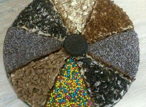 Una foto de Brownie de chocolate