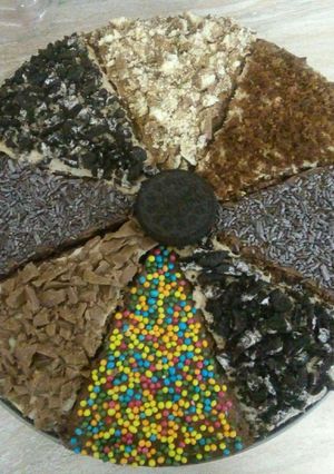 Una foto de Brownie de chocolate