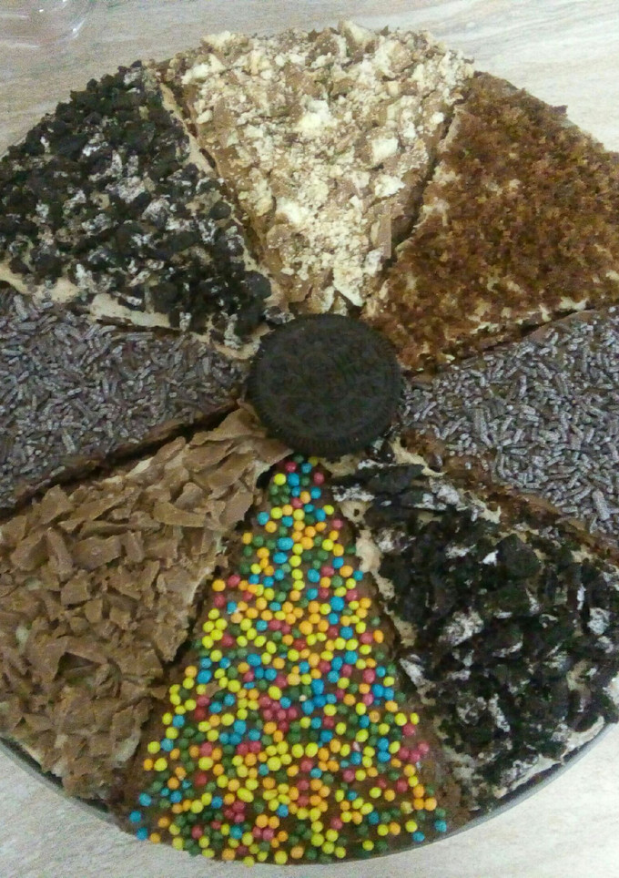 Una foto de Brownie de chocolate