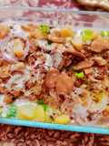 Street style dahi pulki chaat