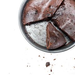 A picture of A Bowl of Chocolate Cake.