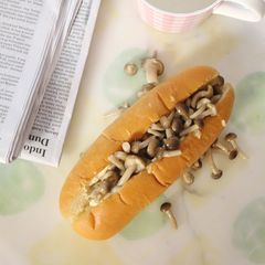 A picture of Mushroom Cheese Sandwich.