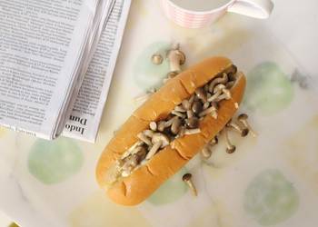 Easiest Way to Prepare Tasty Mushroom Cheese Sandwich