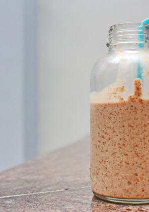 A picture of DIY Oat Smoothie.