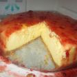 Cheddar cheese cake