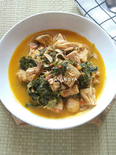 Foto resep Gulai Nangka Daun Singkong