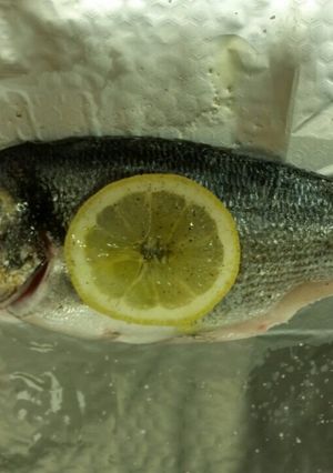 Una foto de Doradas al limón en papillote
