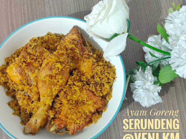 Resep Ayam Goreng Serundeng Anti Gagal