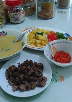 Foto resep soto betawi gurih