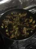 Costilla de cerdo al perejil. 