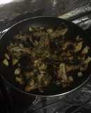 Costilla de cerdo al perejil. 