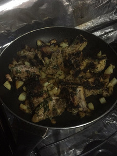 Una foto de Costilla de cerdo al perejil.