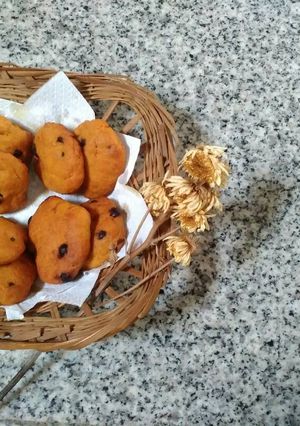 Foto resep pumpkin chocolate chip cookies